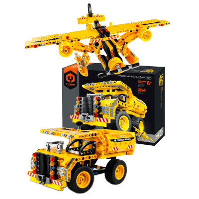Конструктор 2в1 Самосвал и самолёт IM.Master  6802_MK 5