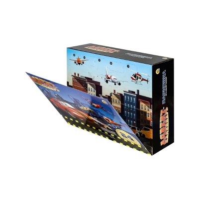 Игровой набор Адвент-календарь Парковка 24 дня Рыжий Кот И-9311