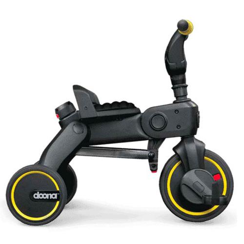 Велосипед Liki Trike трехколесный складной Doona S5 Nitro Black фото 4