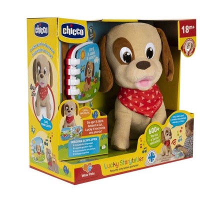 Игрушка мягкая Говорящий Щенок Chicco 00009606000180 1