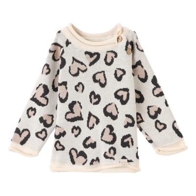 Джемпер вязанный Leo love Крошка Я 10331554 бежевый 01