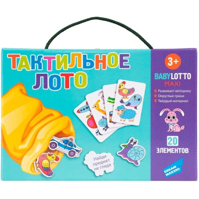 Настольная игра Тактильное лото Dream Makers 2016C 5