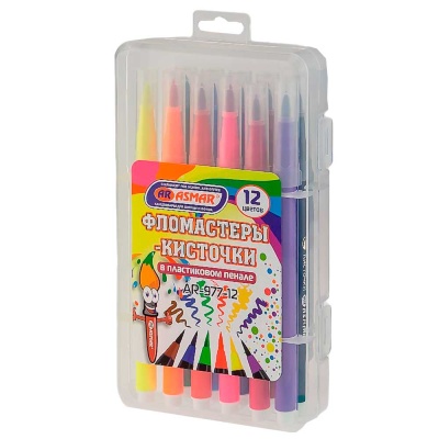 Фломастеры-кисточки Asmar AR-977-12 5
