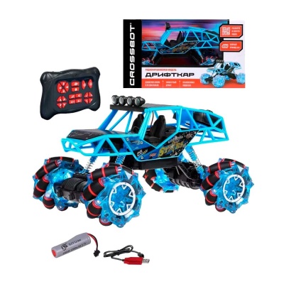 Машинка на радиоуправлении Краулер Дрифткар Crossbot 870640