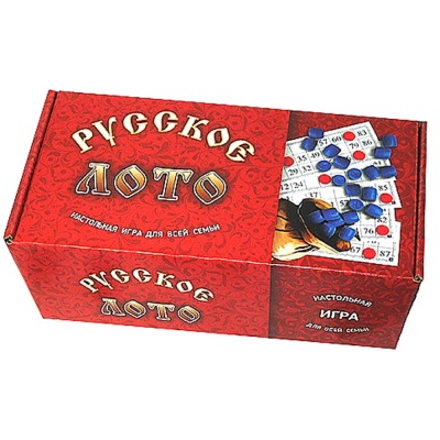 Русское лото игра настольная с бочонками Junfa 02-139 2