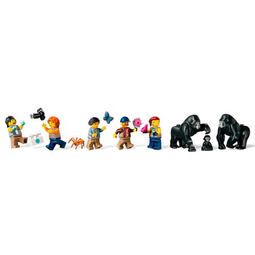 Конструктор Lego City 60437 Исследователь джунглей Вертолет в базовом лагере фото 5