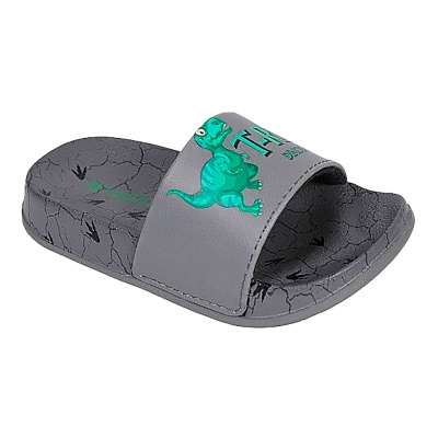 Сланцы для мальчика Kapika 82194-3 серые 1