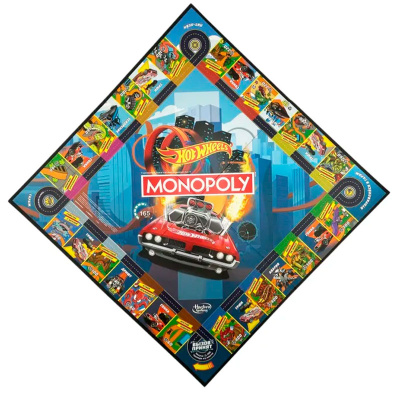 Настольная игра монополтия Хот Вилз Hasbro H00039 3