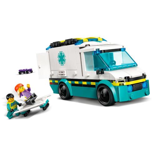 Конструктор Lego City 60451 Скорая помощь фото 2