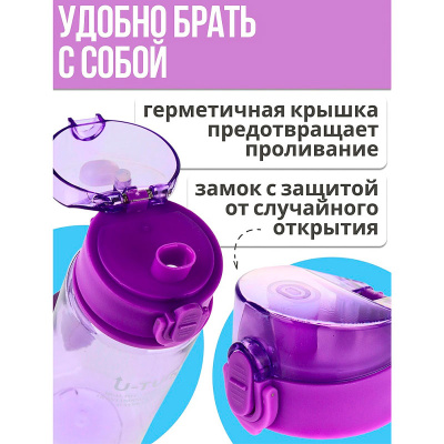 Бутылка для воды Движение U-turn Miland УД-9386 3
