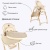 Стульчик для кормления Amarobaby Elegant бежевый