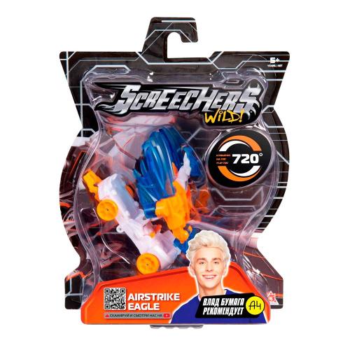 Машинка-трансформер Screechers Wild Эйрстрайк Игл 720 Alpha Group 39853 фото 6