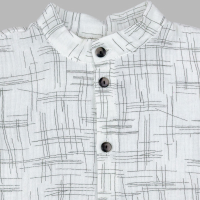 Рубашка Штрихи Чуди Кидс 608526Ц2-1 молочный 02