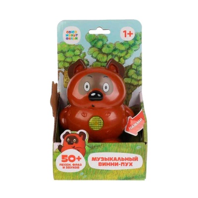 Развивающая озвученная игрушка Музыкальный Винни-Пух Умка HT1144-R 2