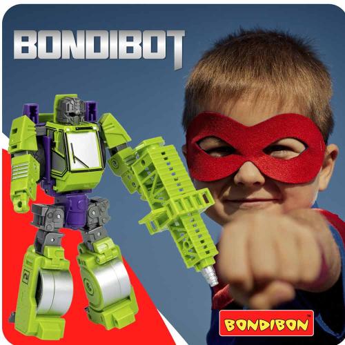 Трансформер 2в1 Bondibot Дорожный каток Bondibon ВВ5935 фото 13