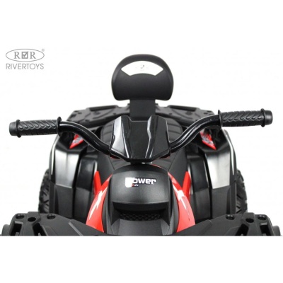 Детский электроквадроцикл 4WD RiverToys T001TT красный