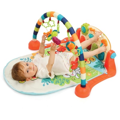 Развивающий коврик с игровой панелью Жирафик и друзья Жирафики 939589