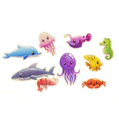 Игра развивающая деревянная Морские обитатели Десятое Королевство 00766 5