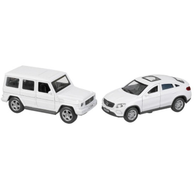 Машинка металлическая Mercedes-Benz G-class/Gla-coupe Технопарк GCLASSGLECO-12DB12-BEWH 03