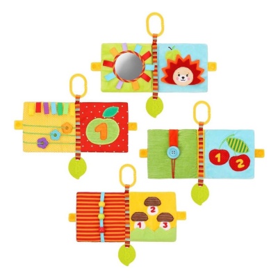 Игрушка-подвеска Моя первая книжка Жирафики 939717 2