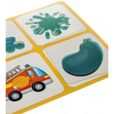 Лото пластик Силуэты Десятое Королевство 04007