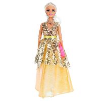 Кукла София в золотом платье 29 см Карапуз 66001-BF5-S-BB