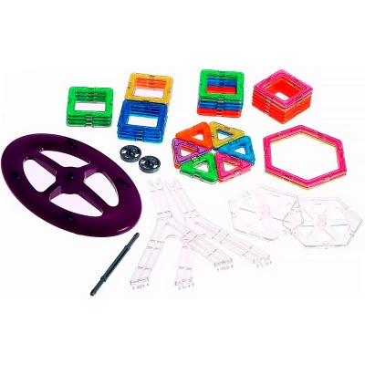 Магнитный конструктор 46 деталей Play Smart 2430