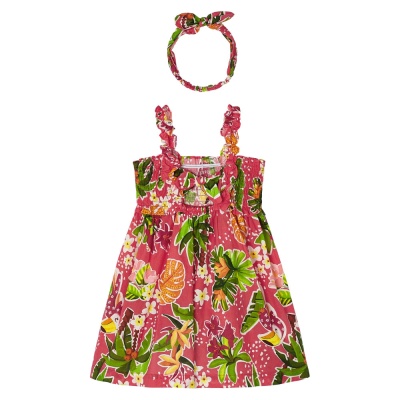 Комплект для девочки Сарафан и повязка на голову Mayoral 3947/17 размер 92 02