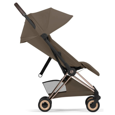 Детская прогулочная коляска Cybex Coya Style Rosegold Coconut Brown 04