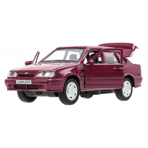 Машинка металлическая Lada-2115 Samara Технопарк 2115-12-CRY фото 3