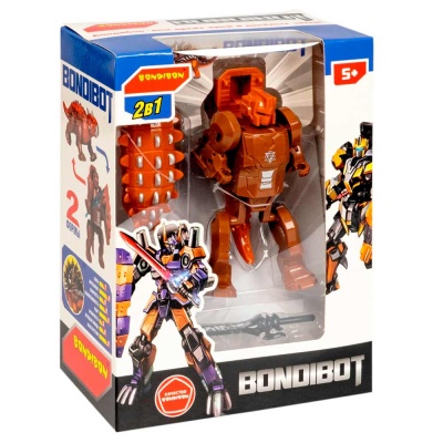 Трансформер Bondibot Робот с мечом Анкилозавр Bondibon ВВ5670 4