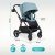 Детская прогулочная коляска Aimile Aster AS-004 Aquagreen