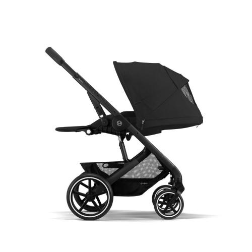 Детская коляска 3-в-1 Cybex Balios S Lux BLK Moon Black фото 6