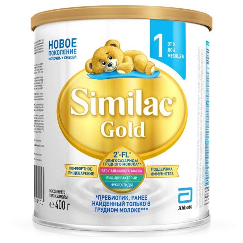 Молочная смесь Similac Gold 1 (0-6 мес) 400 г