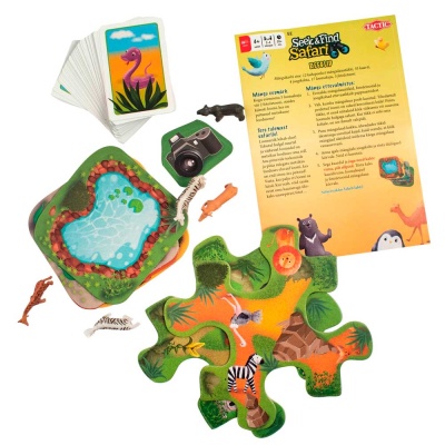 Настольная игра Seek & Find Safari Tactic 58007
