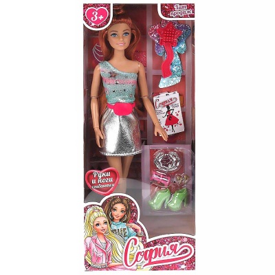 Кукла София в летнем наряде 29 см Карапуз 66001-BFSET14-S-BB