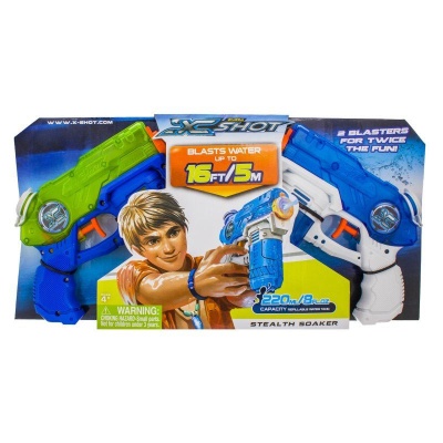 Набор водных бластеров X-Shot Water Stealth Soake Double Zuru 1227 2