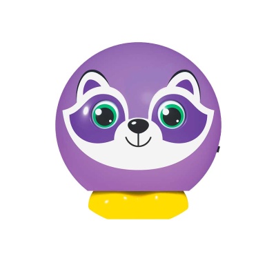 Музыкальный мячик-сюрприз Енотик Азбукварик