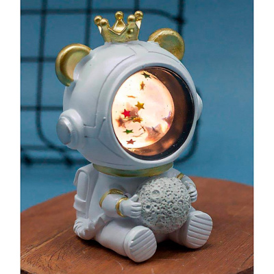 Ночник детский Ears planet blue ILikeGift 9018-36D 2