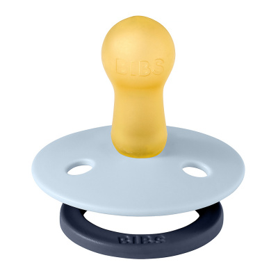 Пустышка латексная Studio Colour Fusion от 6 месяцев Baby Blue/Deep Space Bibs 20028231 2