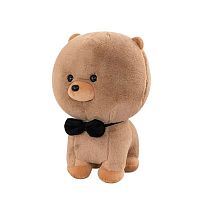 Мягкая игрушка Пёсик Бишон коричневый 30 см Maxi Toys 1492/30-К