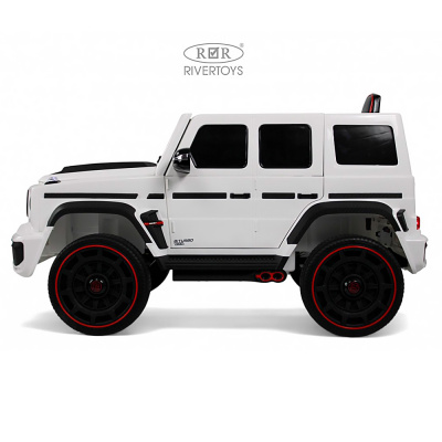 Детский электромобиль River Toys Z999ZZ белый 10