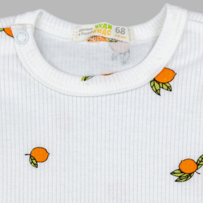 Футболка Мандарин Чуди Кидс 631126К-15 молочный 02