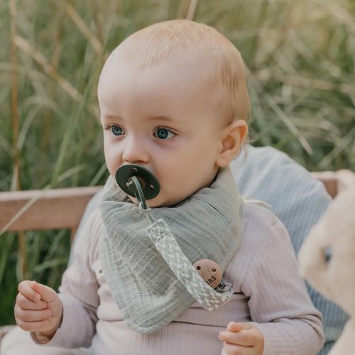 Держатель для пустышки Bibs 9401101 Sand/Ivory фото 2