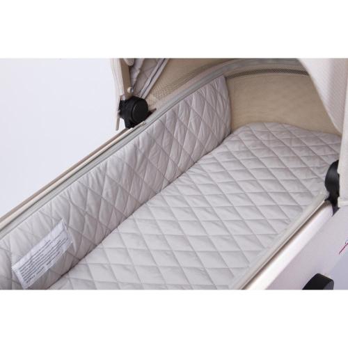 Коляска 2 в 1 Peppy Monaco GP Beige рама бежевая фото 12