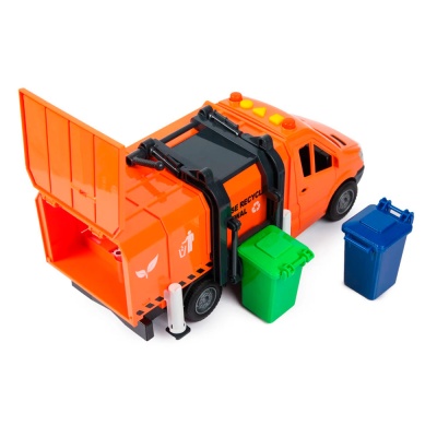 Машинка инерционная Мусоровоз свет звук Veld Co 666-63P 5