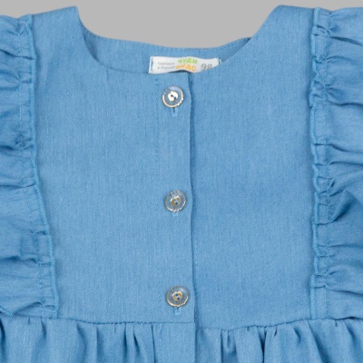 Платье джинсовое Чуди Кидс 546725Ц2 голубой 02