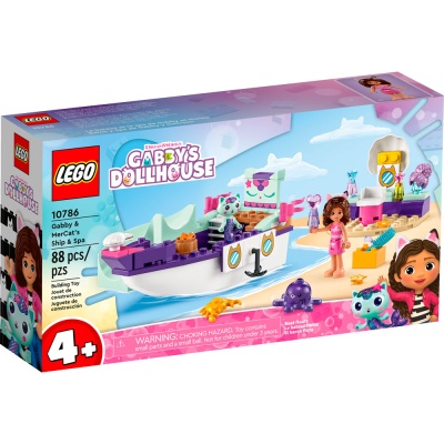 Конструктор Lego Gabbys Dollhouse 10786 Корабль и спа Габби и МерКэта 02