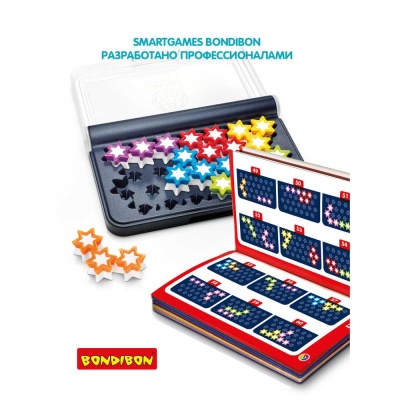 Настольная игра IQ-Звёзды Bondibon ВВ3066 Настольная игра IQ-Звёзды Bondibon ВВ3066