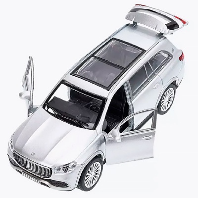 Машина металлическая инерционная Mercedes Benz Gls Maybach 12 см Технопарк MAYBCHGLS-12-GYSR 4